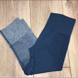 Lululemon seamless street crop ombré